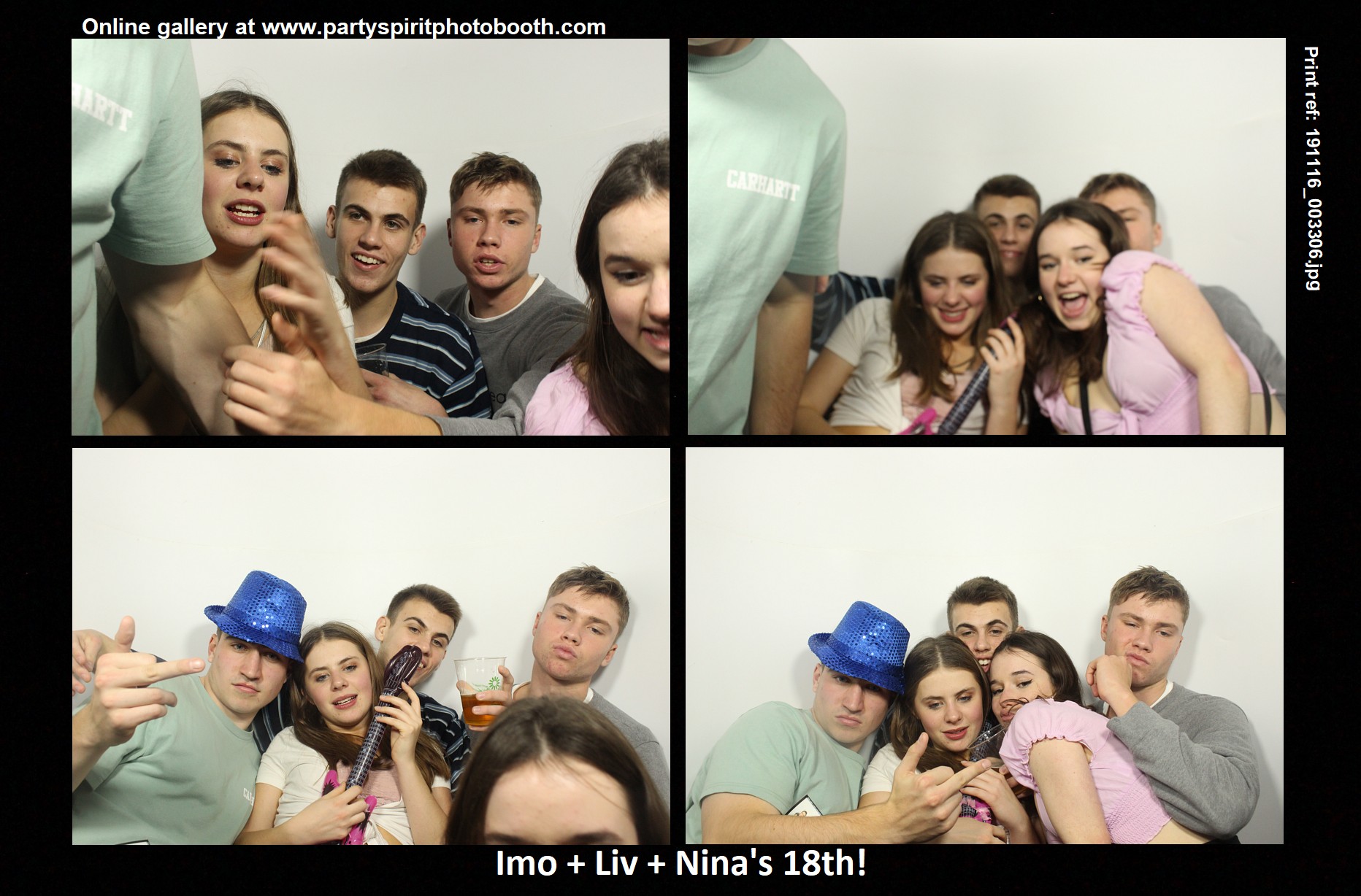 18th Birthday Party | View more photos from the event at gallery.partyspiritphotobooth.com/u/PartySpiritPhotoBooth/18th-Birthday-Party